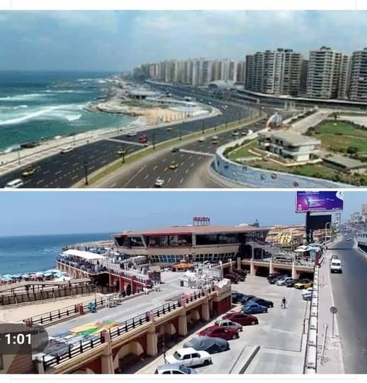 AHMADLO13219562's tweet photo. الفرق بين الصورتين 10 سنين بس
10 سنسن تحول فيها كورنيش اسكندرية من الجمال اللي فوق للقبح اللي إنت شايفة تحت. https://t.co/VC3o0kSynT