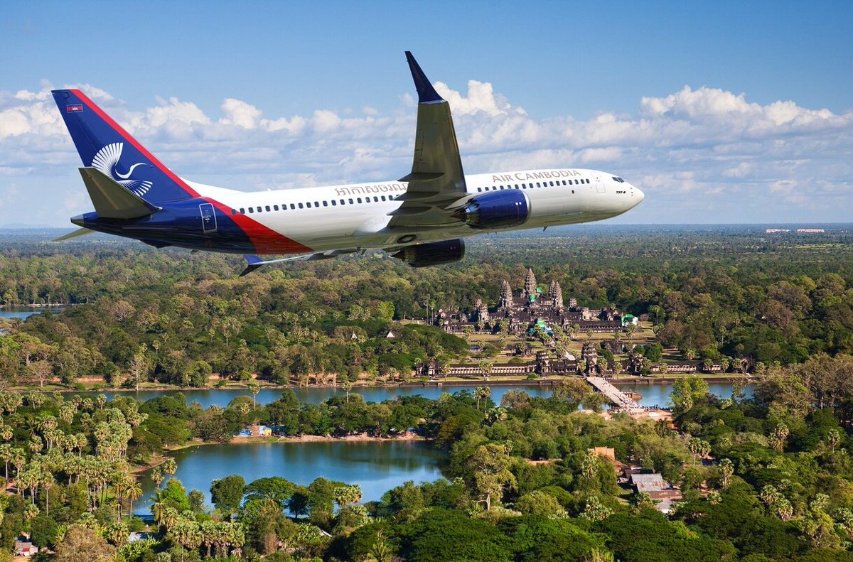 AvSourceNews's tweet photo. Cambodia and the United States are planning on further expanding their aviation partnership, building Air Cambodia's recent US$3.2 billion investment in Boeing aircraft.

https://t.co/sqMY50sLHz

#Cambodia #USA #AirCambodia #Boeing #avgeek #aviation https://t.co/FGW3okTT9Q