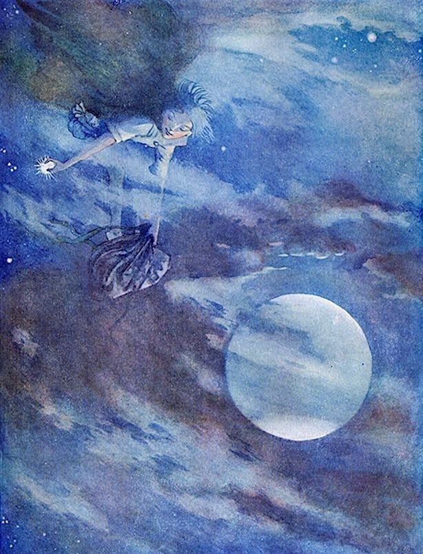 dreamerbook's tweet photo. 'Ole-Luk-Oie" illustrated by Honor Charlotte Appleton, 1920. https://t.co/syp3pGiIc3