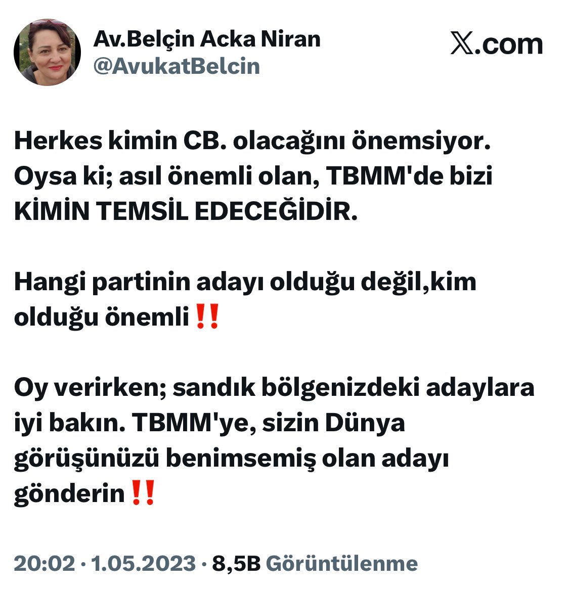 AvukatBelcin's tweet photo. Neden ısrarla TBMM tablosunu göz ardı ediyorsunuz acaba? 

2023'de de uyardım; TBMM, kimin CB. seçileceği kadar önemli dedim, umursamadınız. 

Buyrun, TBMM tablosu ortada.
%90'ı vatan haini. 

Neden?

Çünkü kime oy verdiğiniz umurunuzda bile olmadı. 

Ben zaten Memleket Partisi'ni ve Muharrem İnce'yi destekledim. İki adaya da, iki ittifakın MV. adaylarına da oy vermedim.

6'lı masayı ve adayını destekleyenler, en azından MV. listelerinde İYİ Partiye oy verseydi, bugün TBMM'de 200'ün üstünde İYİ Partili verecekti bugünkü mücadeleyi‼️

Memleket Partisini destekleseydiniz, yine mecliste 200 kadar Atatürkçü olacaktı.

Bugün Türkiye Cumhuriyeti doğrudan hedef alınmışken, en azından defalarca uyardığım için vicdanım çok rahat...