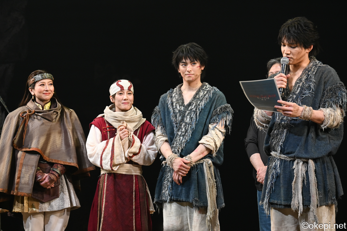okepi_staff's tweet photo. 舞台『キングダムⅡ-継承-』開幕記念会見レポート
▶https://t.co/BjBPsoaPse

本当に舞台を志してよかったと思えるほど、素敵な瞬間にたくさん立ち会えている──#三浦宏規

とても貴重な機会で、とても気持ちよくて、ここからも1公演1公演をかみしめて演じていきたい──#高野洸

#舞台キングダム2 https://t.co/9pYC85Rn7i