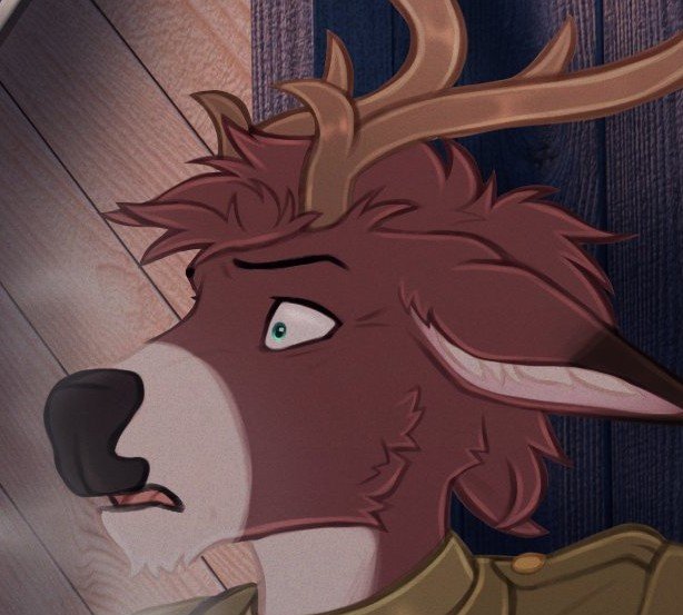 Jag_The_Stag's tweet photo. Fursona vs favorite childhood game 

I still go back to play it from time to time. https://t.co/Wd8huq3ftV