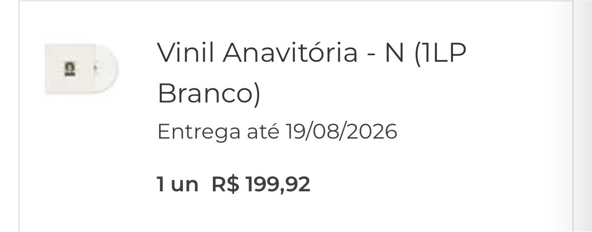 oeduardu's tweet photo. @feirinhavinil Nem sei quanto tempo esperei por esse 🤍 https://t.co/qXMkS0QaDZ