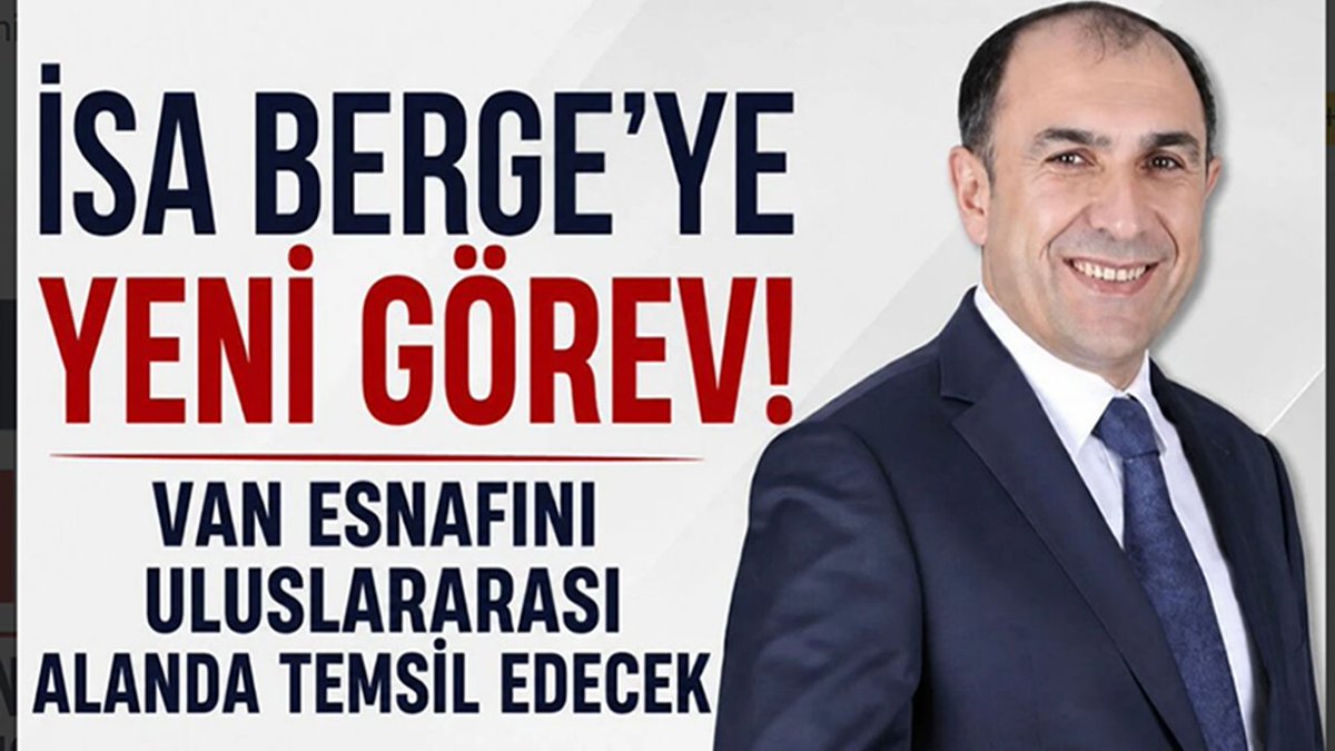 vanekspres's tweet photo. İsa Berge UEB Van İl Başkanlığına atandı https://t.co/NEBx34id45 #İsaBerge #UEB #Van https://t.co/vZ0fuJqM53