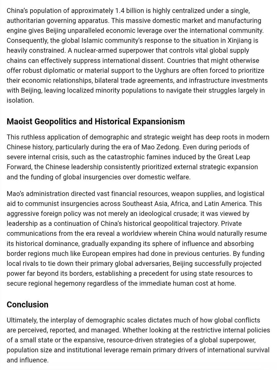 jonkessler20's tweet photo. @realMaalouf Israel gets bad press for misdemeanors vs Muslims guilty of big massacres due to demographic weight. 2b Muslims is a lot of heft. So long as the rabbinate has a stranglehold on conversions, the lopsided ratio will grow. China's heft and sharp elbows are why Uighurs are friendless https://t.co/LL6NBzqpoY