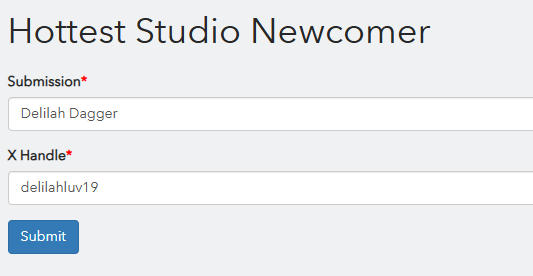 OmegaThunder97's tweet photo. AVN Nominations just started, and these are who I've nominated so far:
#AVNVotingThread
@katiekushxx2
@kaliroses
@AdrianaMayaX
@delilahluv19 https://t.co/LfJl7VtIqi