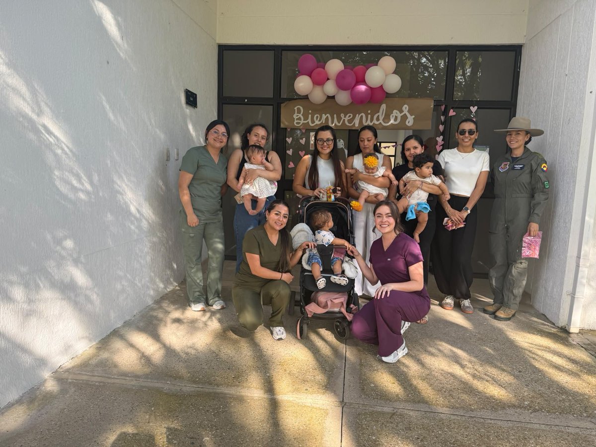 JEFSAFAC's tweet photo. 🤱 La lactancia materna es un acto de amor.
En #GACAS se desarrolló una jornada para a madres militares y civiles, con el propósito de promover los beneficios y fortalecer el conocimiento necesario para una lactancia informada y acompañada.
#LactanciaMaterna #SaludJEFSA https://t.co/HB9U1oQrzM