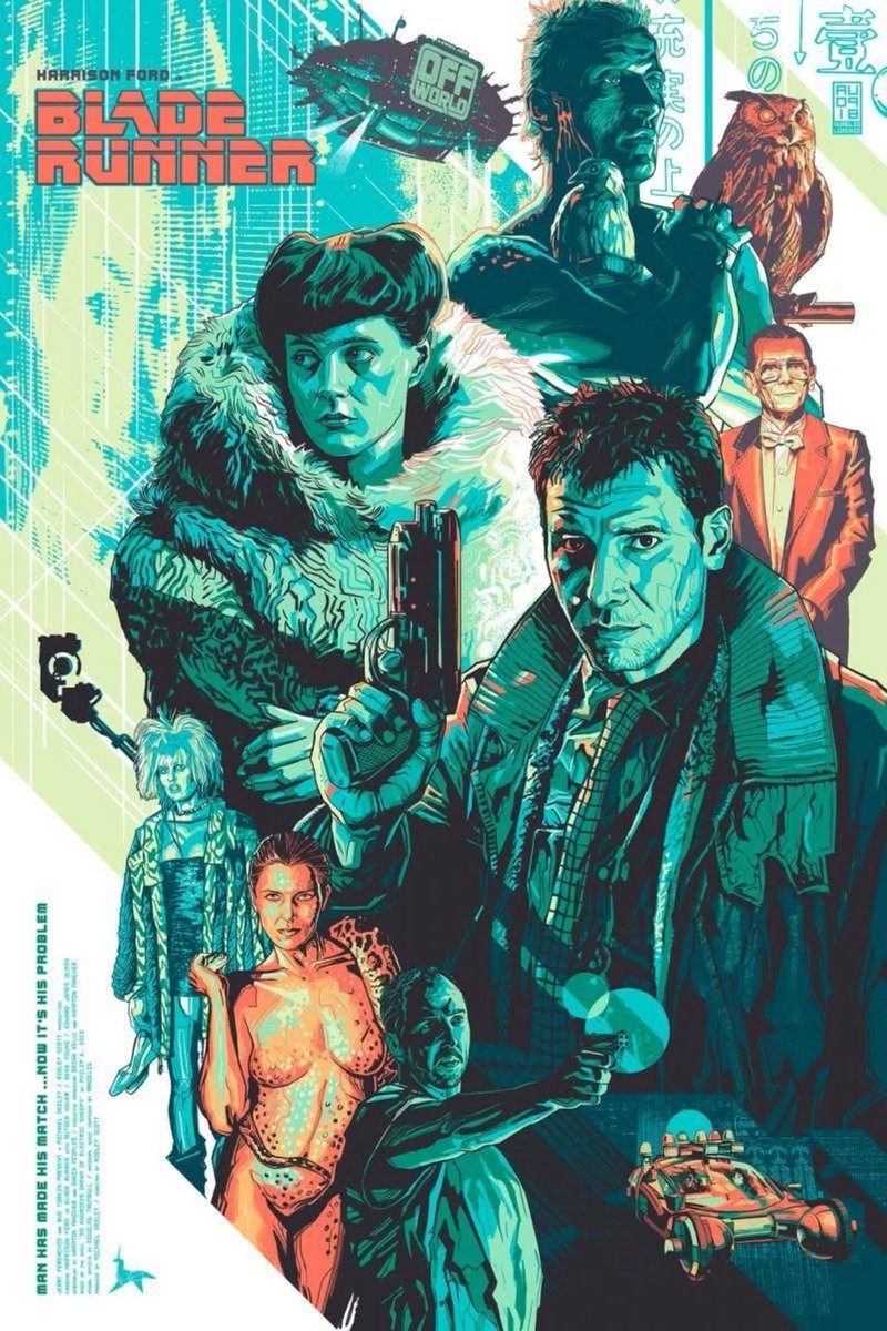 Gabriel27975's tweet photo. ...Artwork by @au_lorenzo...

#bladerunner1982 https://t.co/Ice8PhDpPc