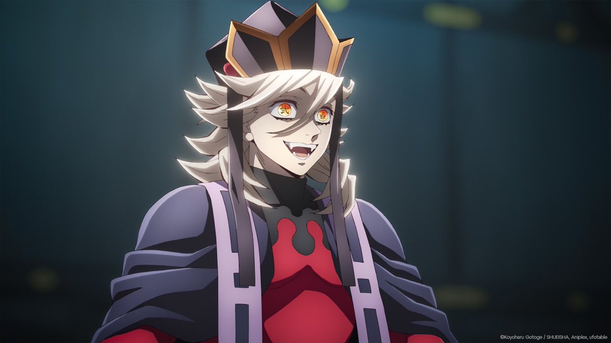 Crunchyroll's tweet photo. Tag that one friend whose favorite character is Doma 🙂‍↕️ (via Demon Slayer: Kimetsu no Yaiba Infinity Castle I) @DemonSlayerUSA https://t.co/2OOIx5qbdm