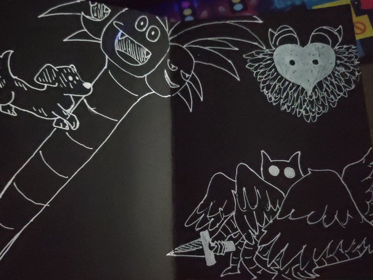 BatrickPan4343's tweet photo. Woot woot! First post! Here's some various doodles (and one watercolor painting) from over the past few months. 
#art #deltarune #pokemon #furryartㅤㅤㅤ https://t.co/V8A646orsq
