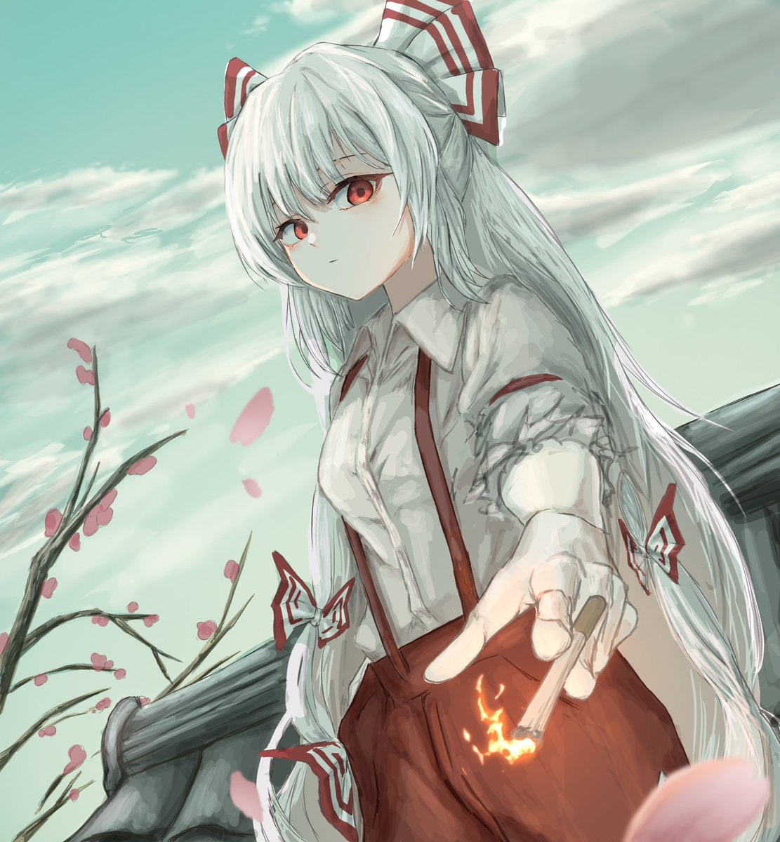 qp13652's tweet photo. 妹紅 https://t.co/kASbNAOod4