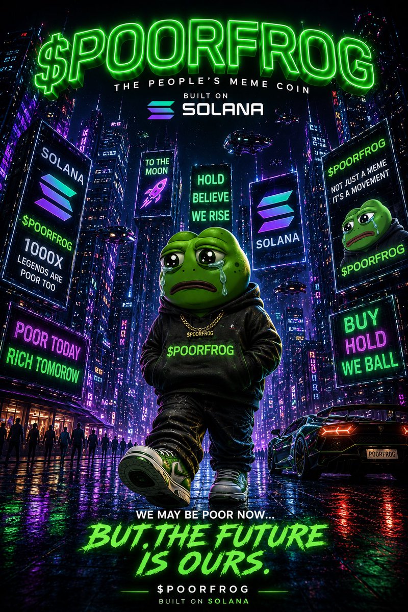 0xAceee's tweet photo. @naomiperps Gm Naomi. 
How are you?
We are buying $Poorfrog
Launching soon on the Solana blockchain. There’s a huge announcement coming soon… one you don’t wanna miss🔥
Join Tg: https://t.co/Xe4JQOhJfP
Follow x: @Poor_Frog 
Website: https://t.co/eyl063ETbf https://t.co/G5J7vabXbK