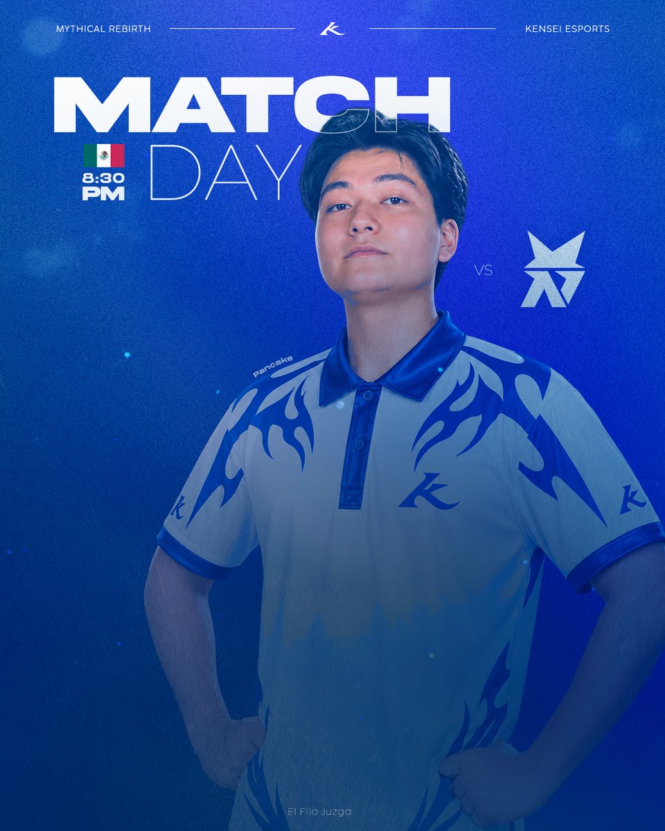 KenseiLATAM's tweet photo. 🗡️ ESTAMOS DE VUELTA

El filo vuelve al servidor 🥷🏻

🏆 MYTHICAL REBIRTH LEAGUE
🆚 @arc_esportsmx
🇲🇽 8:30 PM
📺 https://t.co/Cfe7pSbxpO

La espera terminó.

#ElFiloJuzga #KenseiEsports #VALORANT https://t.co/pQmeKQtC5T