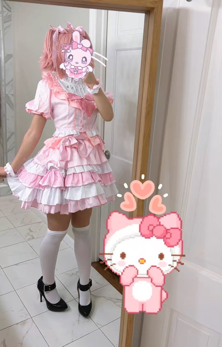 andreaisroyalty's tweet photo. Magical kitty crossover!! #madokamagica #madoka #cosplay #moots https://t.co/S8BmxckTcA