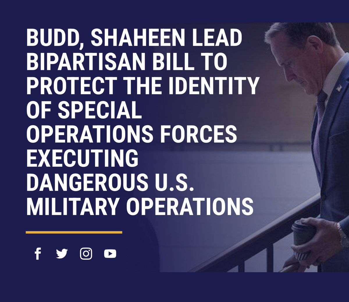 sethharpesq's tweet photo. An Act To Make Books Like The Fort Bragg Cartel Illegal And To Imprison For Five Years The Next Journalist Who Writes A Similar Book, sponsored by Rep. Richard Hudson (R-NC), Rep. Pat Harrigan (R-NC), Sen. Ted Budd (R-NC), and Sen. Jeane Shaheen (D-NH). https://t.co/XMG1pLG38T