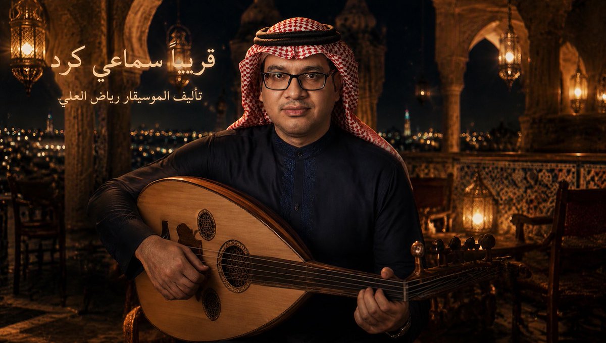 riyadhalali's tweet photo. قريباً بإذن الله 
من تأليفي 
مقطوعة موسيقية
سماعي كرد 

نغمةٌ شرقية تنبض بروح الأصالة
وتحمل في انغامها  عبق التراث والتاريخ
وتنسج من المقام حكايةً من الحب والجمال
في مزيج من الرومانسية  والجمال الشرقي.

بكل محبة أقدّمها وتقدير 
اخوكم رياض العلي https://t.co/Po0zAdQ5JC