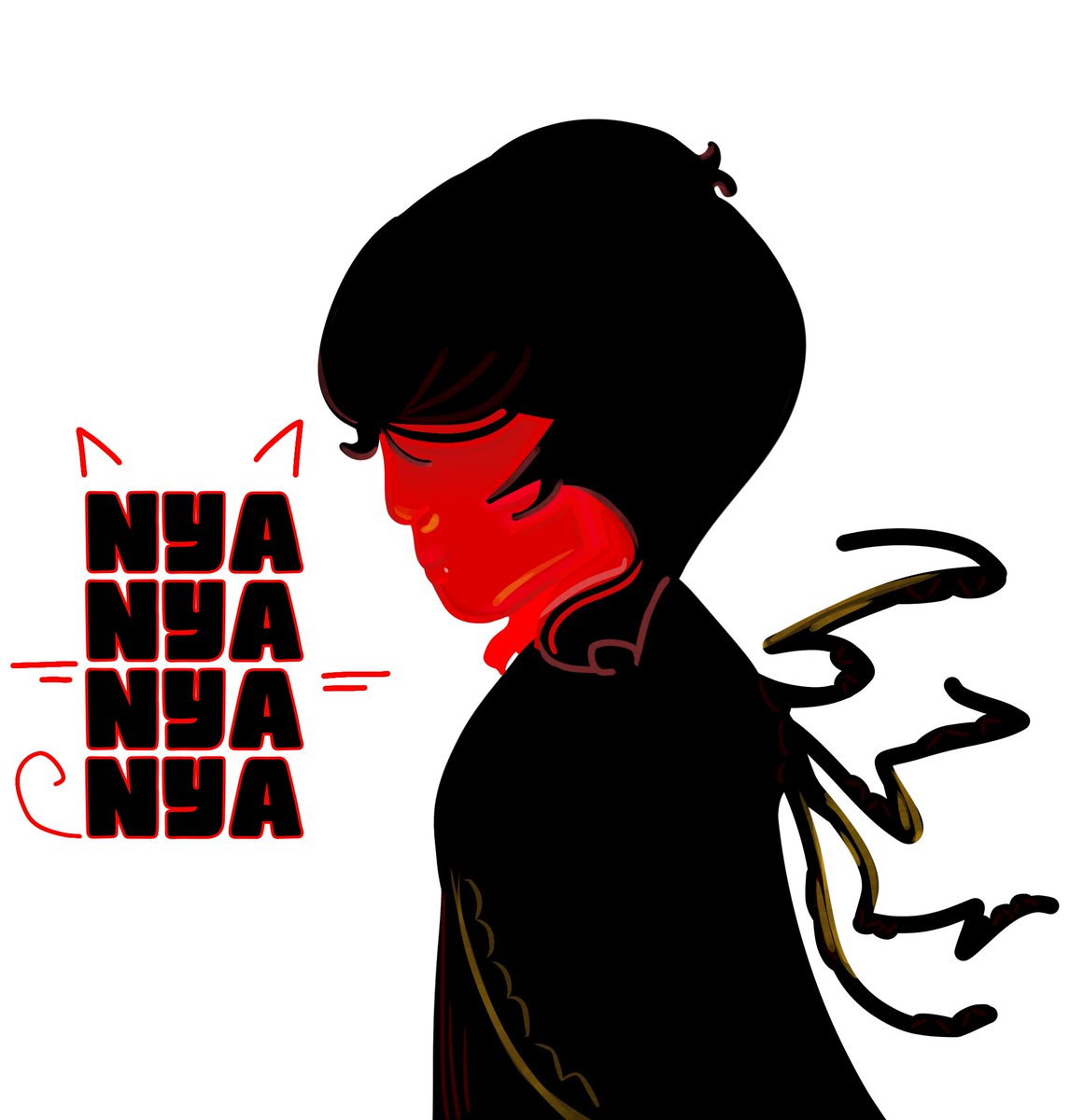 nimbus__5's tweet photo. Im really just messing around with Nyarlathotep human design for love of the game, so hashtag opinions appreciated. Idunno what im doing https://t.co/sbSCxoMLjf