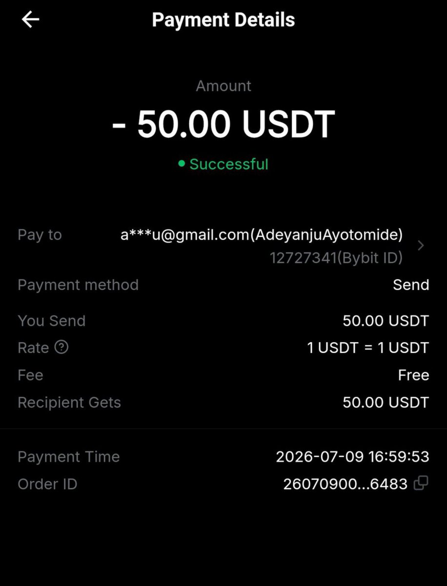 Deperfectreal's tweet photo. @Bybit_Official #OneScanAtATime
I’ve used Bybit Pay to buy airtime on my network a few times, and honestly, it’s always been smooth, fast, and successful. ⚡️
Love how convenient it makes everyday payments https://t.co/7NWEcuM4Nl