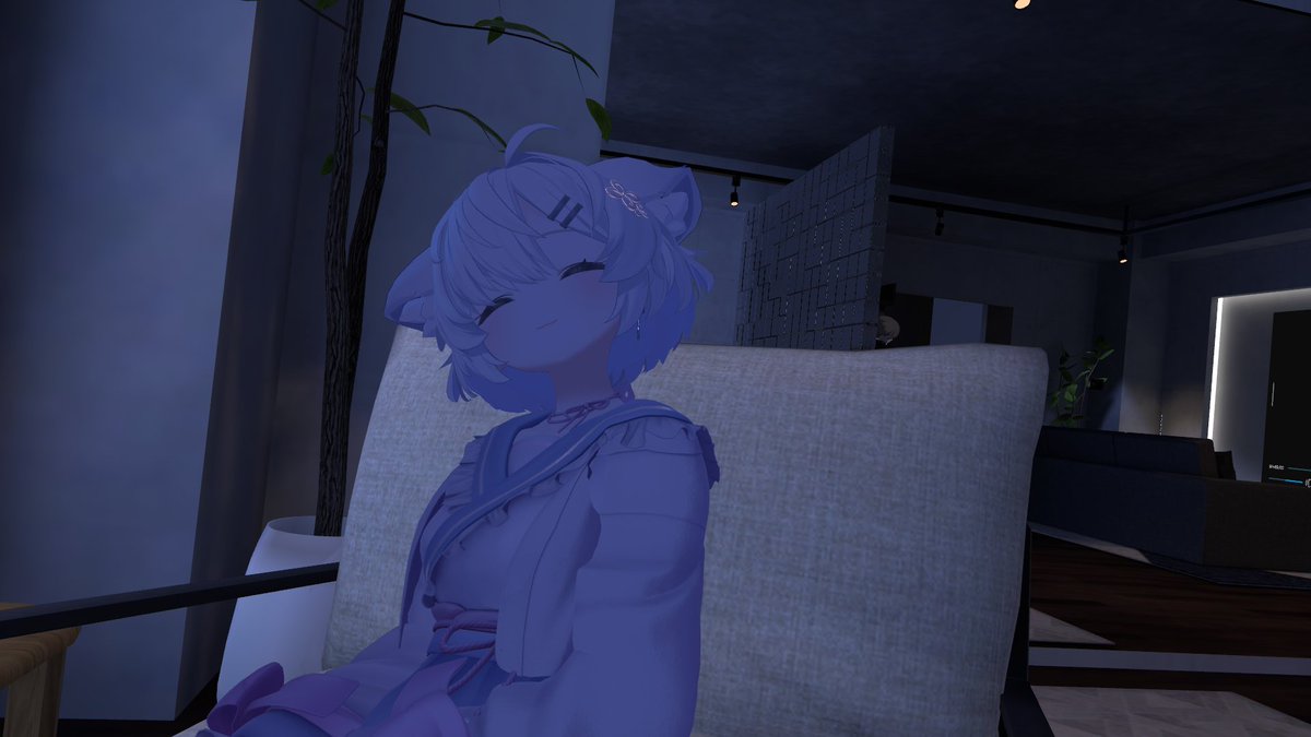 vrmomonga's tweet photo. おはよ〜

山の日なんだって！山登りでもする？

#VRChat #真冬3D https://t.co/f7QzW3YxtX
