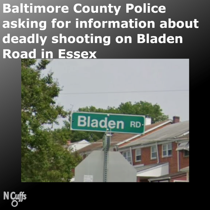NCuffs1's tweet photo. The Baltimore County Police Department is asking for information from the public following a deadly shooting in Essex.
https://t.co/wBu1nUMBJr
According to BCPD, officers responded to the unit block of Bladen Road around 11:50 a.m. on August 10 for reports of an assault in https://t.co/3Iru0ct1xm