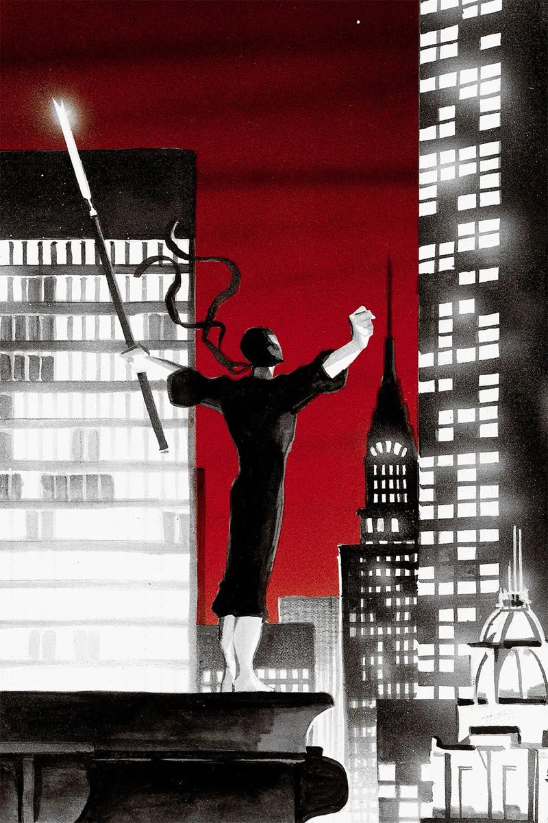 ejlowell1's tweet photo. Just started Grendel by Matt Wagner

The first part: Devil By The Deed is so good for only being about 30 ish pages.

Love the style of being black and white with red and grays, makes everything pop.

Overall i also like the anthology stories in the rest of the book so far https://t.co/poWoxBOy8m