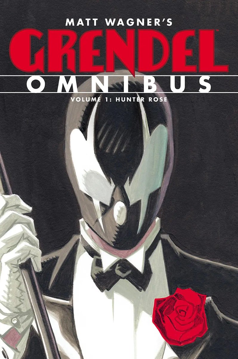 ejlowell1's tweet photo. Just started Grendel by Matt Wagner

The first part: Devil By The Deed is so good for only being about 30 ish pages.

Love the style of being black and white with red and grays, makes everything pop.

Overall i also like the anthology stories in the rest of the book so far https://t.co/poWoxBOy8m
