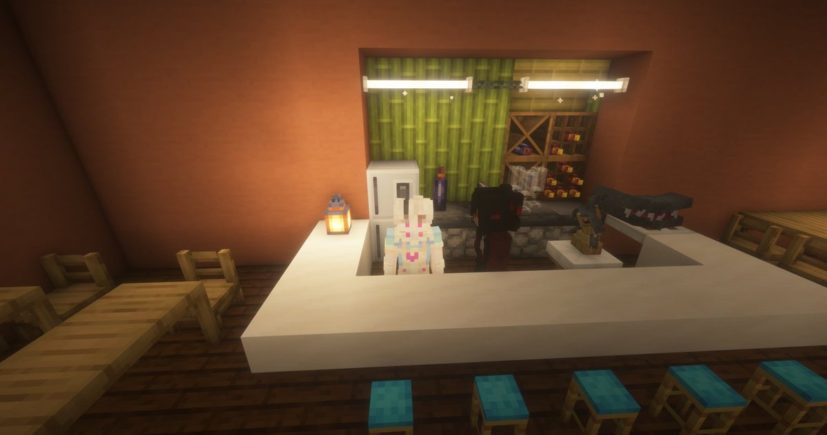 CadvvLive's tweet photo. sold my soul at the @milkymonSMP gambling room and now Vanessa got me working like a dog to pay off my debt. 

anyways Baylands on Top https://t.co/f69ECQThpz