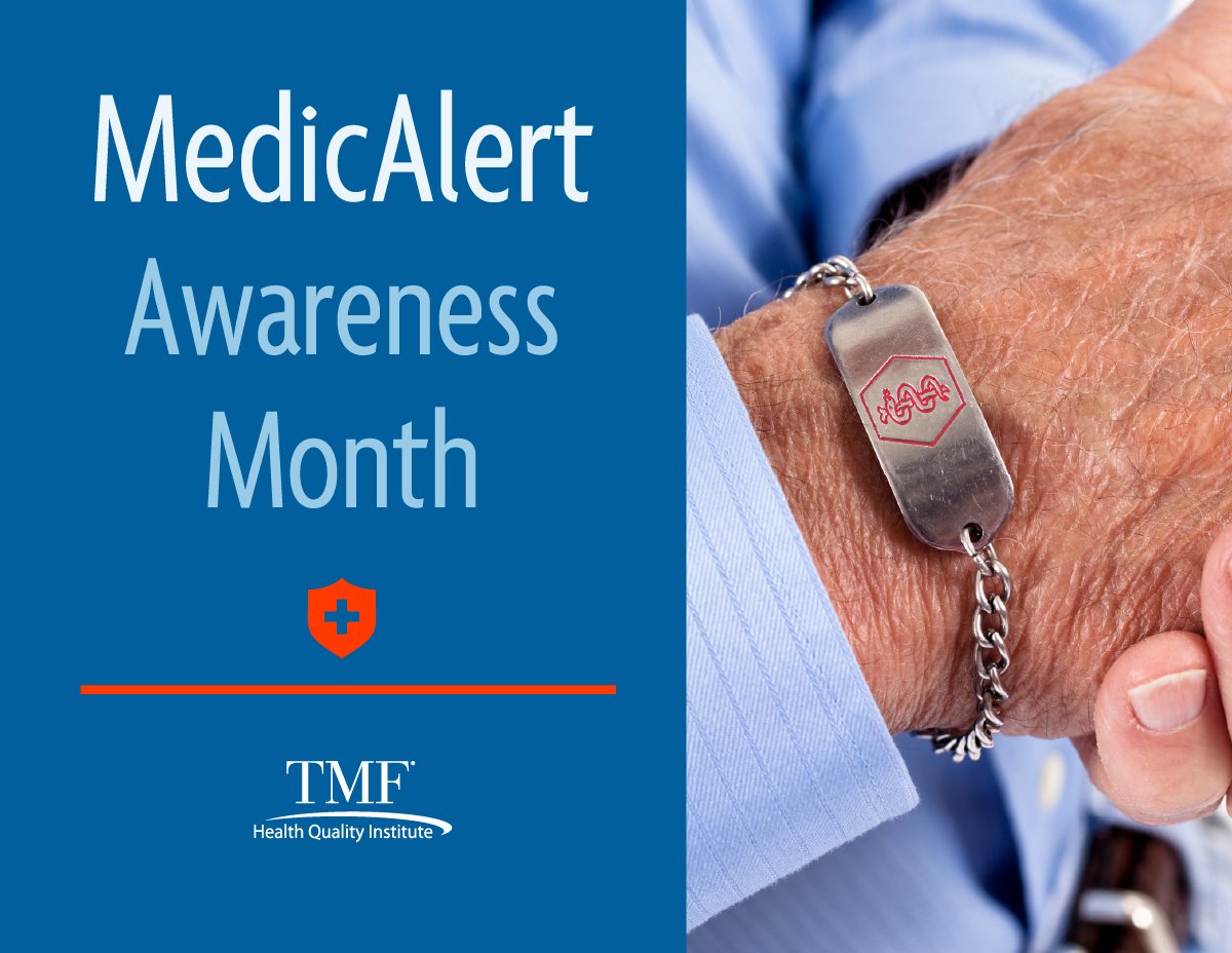 TMFNetworks's tweet photo. #DYK medical ID bracelets have been helping protect people in emergencies since the 1950s? MedicAlert created the first standardized medical ID to quickly communicate critical information, such as medical conditions, allergies and medications, when an individual can't speak for themselves. These IDs can be especially vital for older adults living alone, young children and people with chronic or cognitive conditions. 
To learn more about how a simple medical ID can help first responders deliver faster, safer care, visit https://t.co/XdmCeRjaU2

#MedicAlertAwarenessMonth #EmergencyPreparedness #CaregiverSupport