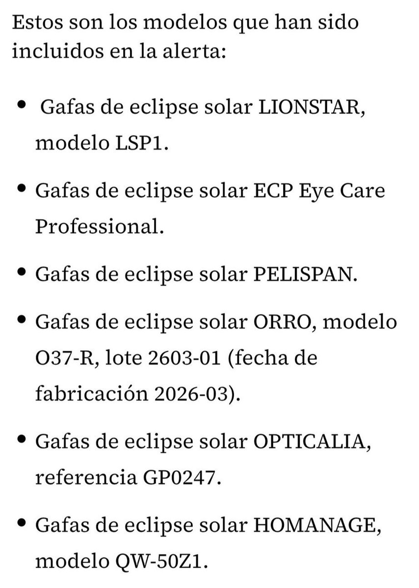 _constitucion78's tweet photo. Gafas NO aptas para el eclipse https://t.co/7gzBkoUQas