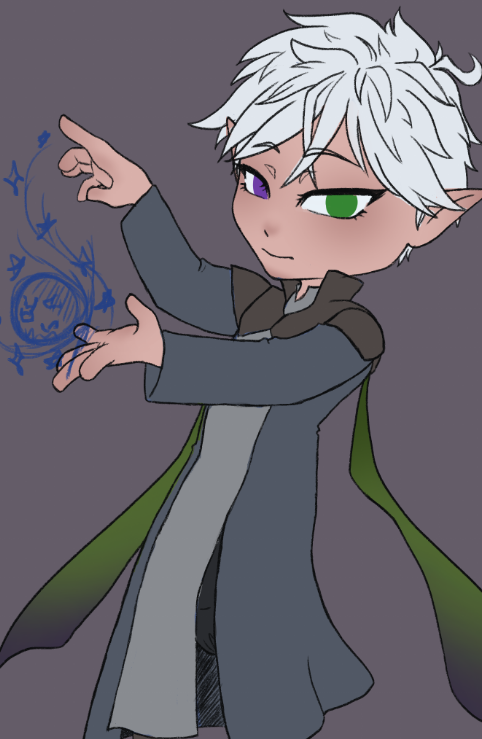 GirlofCrows's tweet photo. Another flat color WIP for my dnd group. https://t.co/kVFNKDlh2Q
