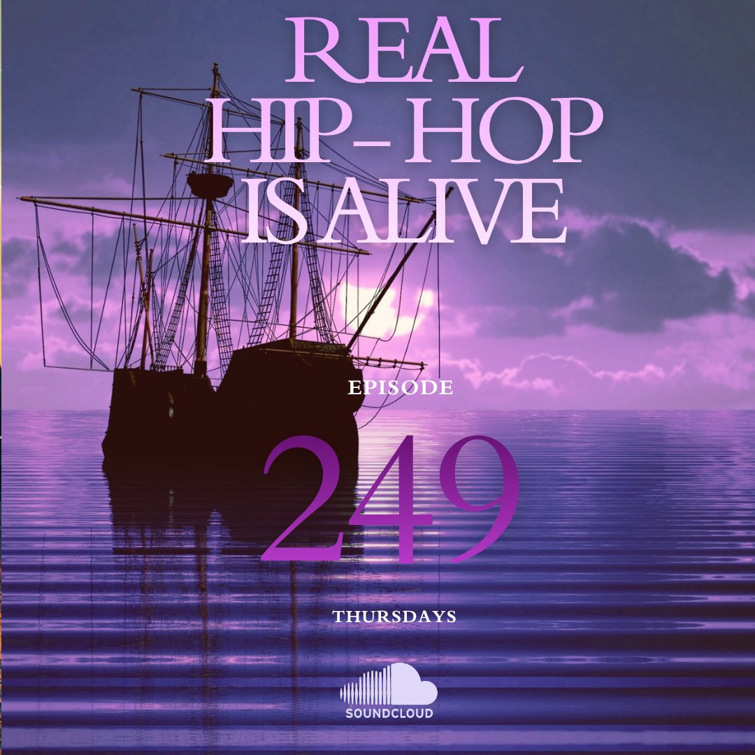 MahlGFM's tweet photo. 🚨"One does not discover new lands without consenting to lose sight of the shore for a very long time." ~ Andre Gide
.
I'm marauding for ears here! Episode 249 of Real Hip-Hop Is Alive streaming now. 🎧🎵🏴‍☠️🎤
https://t.co/LUni5vR2Ri 
#Hiphop #rap #dj #show #music #art #a https://t.co/k5NMZ5Lw31