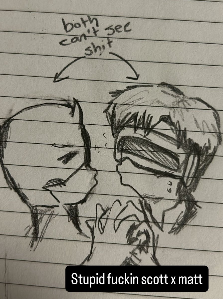 emoparkerr's tweet photo. I dunno felt like drawing scott, i wanna get used to drawing him again + scott x matt https://t.co/oZPJ8rXsRf