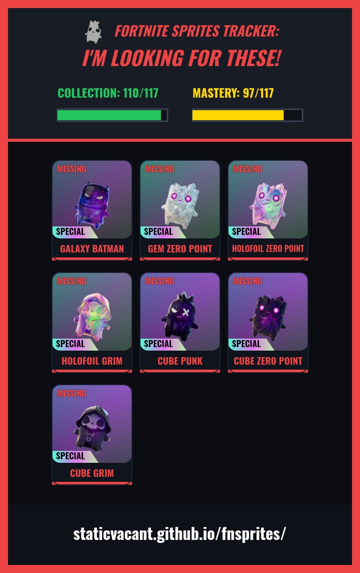 Samuel_wows's tweet photo. @MARCELOCCOSTAS @evelinsssz I'm missing these do you wanna trade 2 for 2 🤔 gummy zp for holo and cube grim for gold grim and if you wanna help me get the rest that would be awesome https://t.co/WfBQufcaZ0