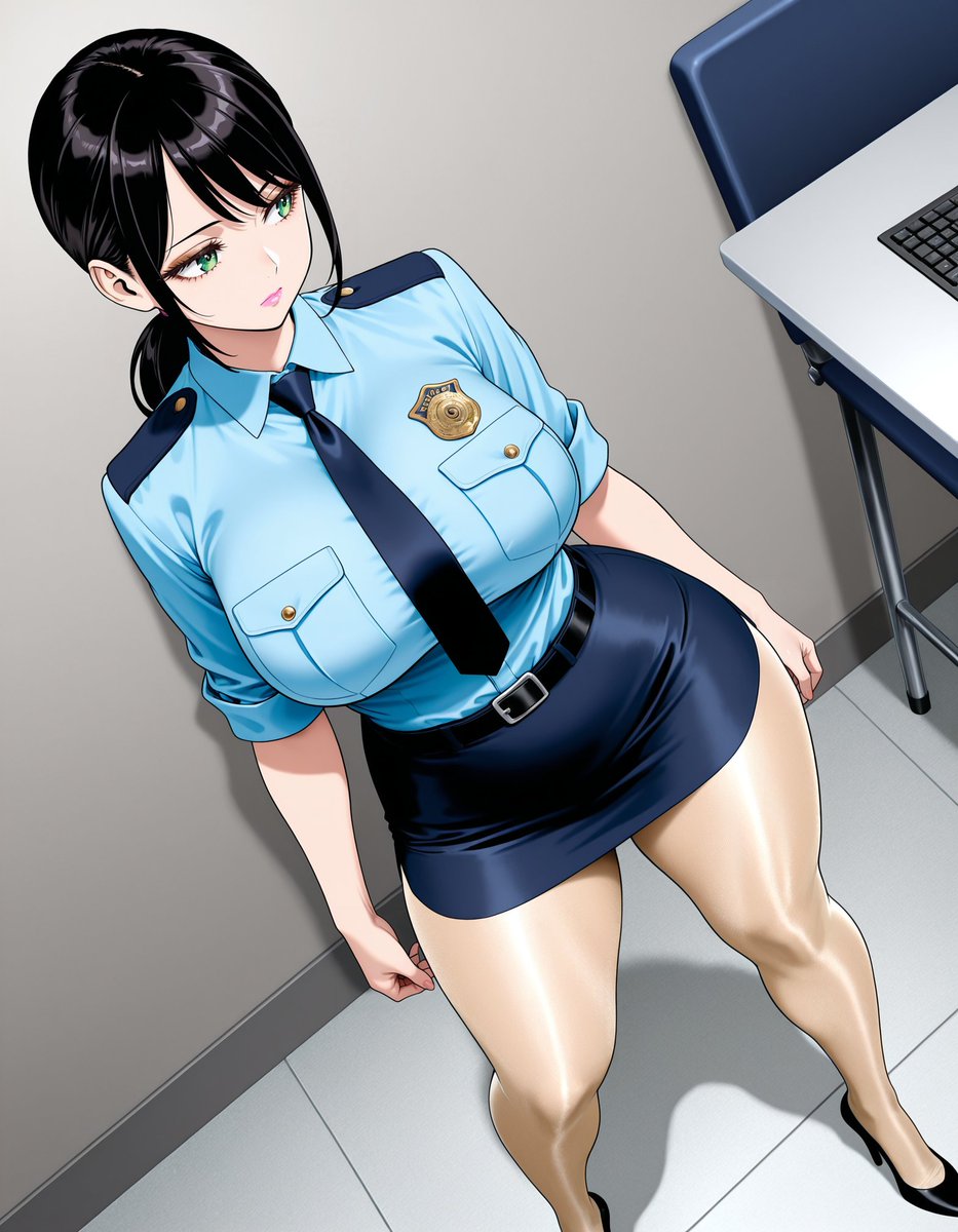 Mickey_Matsuyam's tweet photo. [ 警察官 / Police Officer ]
オリジナルキャラ

「正義執行！」🚓✨
久しぶりに警察官のオリジナルキャラを制作中です👮‍♀️✨
今週は忙しく時間が取りにくいですが、週末の公開を目指して準備を進めています！
楽しみにお待ちいただけたら嬉しいです💕

SFW illustration
#AIart #pantyhose https://t.co/G8N8NSm4m9