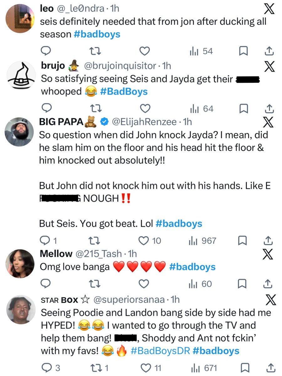 The_ZeusNetwork's tweet photo. Yesssir! ๐ฅ The #BadBoysDominicanRepublicReunion landed at #10 with #Jayda, #SeisBlu, & #Landon @starcosmetics2 on the TRENDING charts!๐๐พ Swipe to see the FAN reactions & share your THOUGHTS on PT.2! ๐๐๐พ
Subscribe & watch #BadBoysDominicanRepublic Reunion on @The_ZeusNetwork!โก๏ธ https://t.co/pnNH5rD5tU