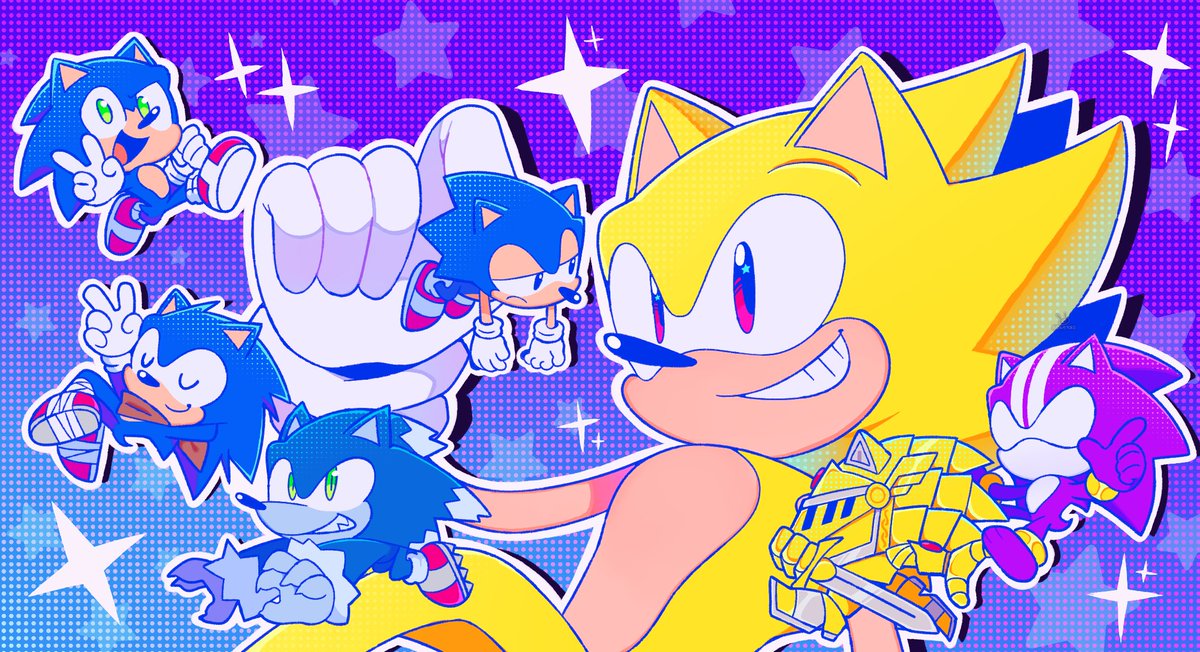 bluetokii's tweet photo. Happy (super late) anniversary 

#Sonicthehedgehog #sonicfanart https://t.co/sZpC0UKhEM