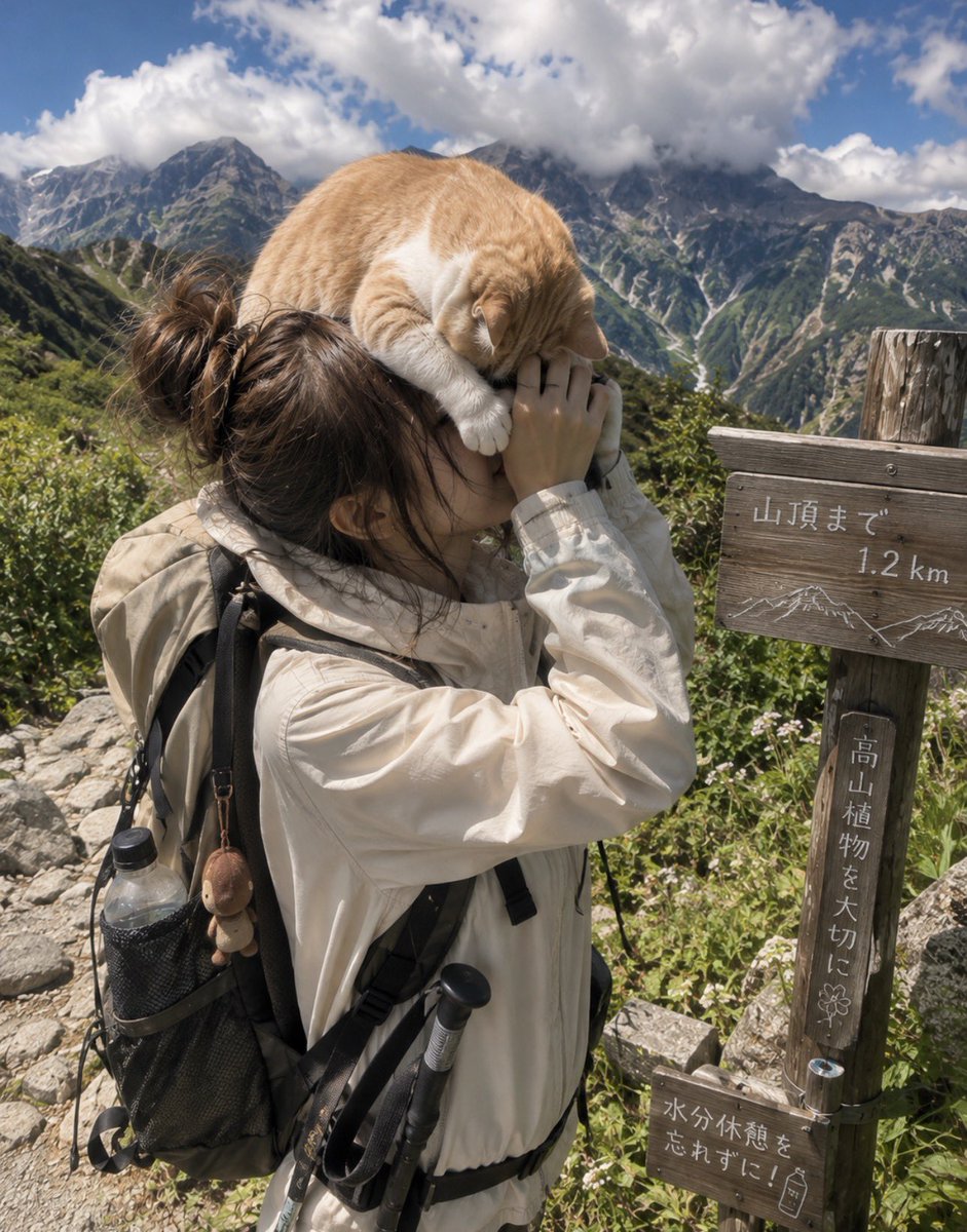 kt2nmngtr's tweet photo. おはようございます🌞
[本日の猫吸い]
山の日 https://t.co/OrjCFQgTnB