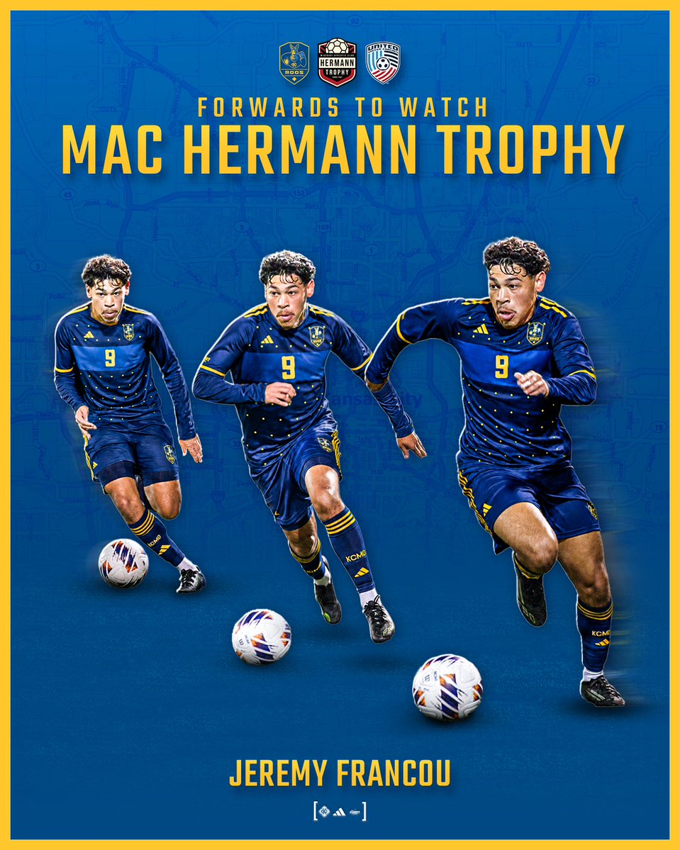 KCRoosMSoccer's tweet photo. Keep an eye out for Jeremy Francou ๐๐ฅ
He has been named to the preseason MAC Hermann Trophy forwards to watch list by @UnitedCoaches
#RooUp๐ค https://t.co/tPMQZZzzdi