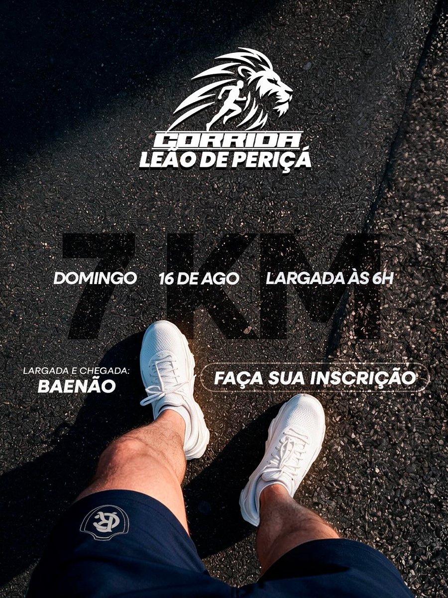ClubeDoRemo's tweet photo. A Corrida Leão de Periça está chegando! Garanta sua inscrição e venha correr pelas ruas de Belém, com largada e chegada no Baenão.

📅 Domingo | 16 de agosto
⏰ Largada às 6h
📍 Baenão
🏃‍♂️ Percurso de 7km

#OReiDaAmazônia https://t.co/DwK2uWJB4o
