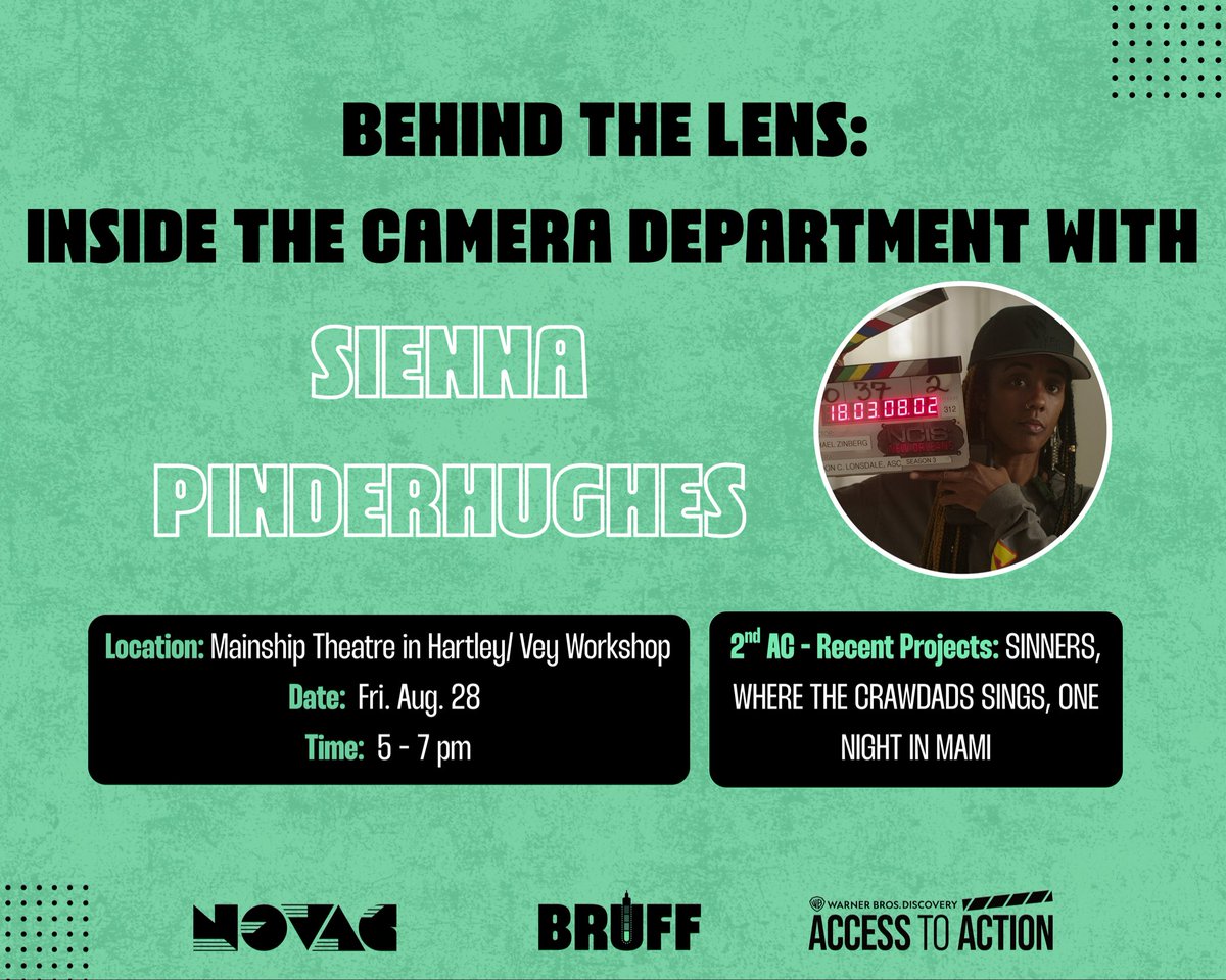steveerayne's tweet photo. BRUFF x NOVAC is BACK! 🎬
Join @NOVACvideo on 8/28–29 at the #BatonRougeUndergroundFilmFestival w/ three can't-miss learning series designed to connect Louisiana creatives w/ the people & pathways shaping today's film and television industry.
#WorkforceDev #FilmandTv #BRUFF https://t.co/wCHIAtfGGa