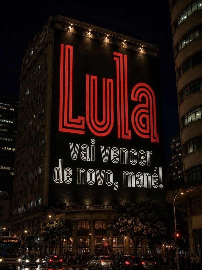 BacurauA's tweet photo. Lula vai vencer de novo, mané! https://t.co/hwvCArorHu