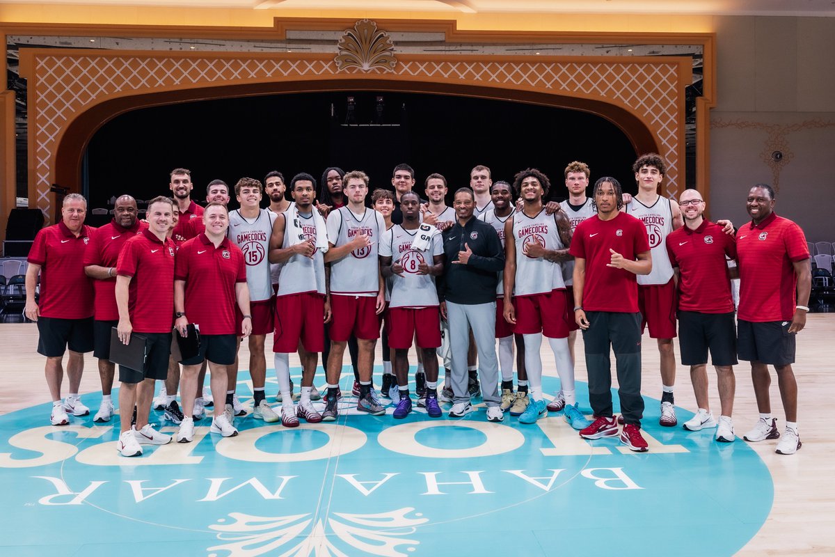 GamecockMBB's tweet photo. Coming back home with a pair of wins after taking down The Bahamas 86-46 π€ https://t.co/tWqJHyXKNM