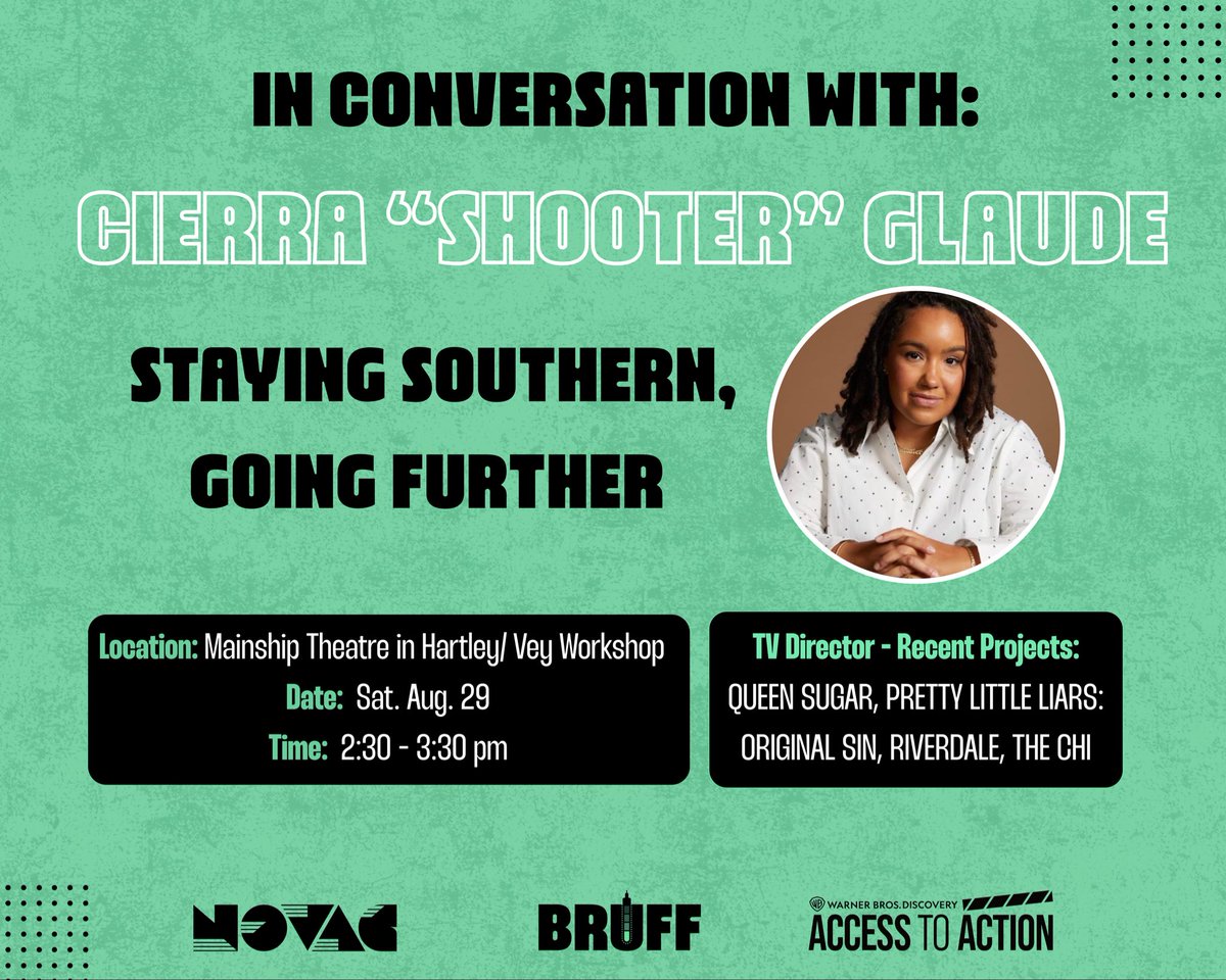 steveerayne's tweet photo. BRUFF x NOVAC is BACK! 🎬
Join @NOVACvideo on 8/28–29 at the #BatonRougeUndergroundFilmFestival w/ three can't-miss learning series designed to connect Louisiana creatives w/ the people & pathways shaping today's film and television industry.
#WorkforceDev #FilmandTv #BRUFF https://t.co/wCHIAtfGGa