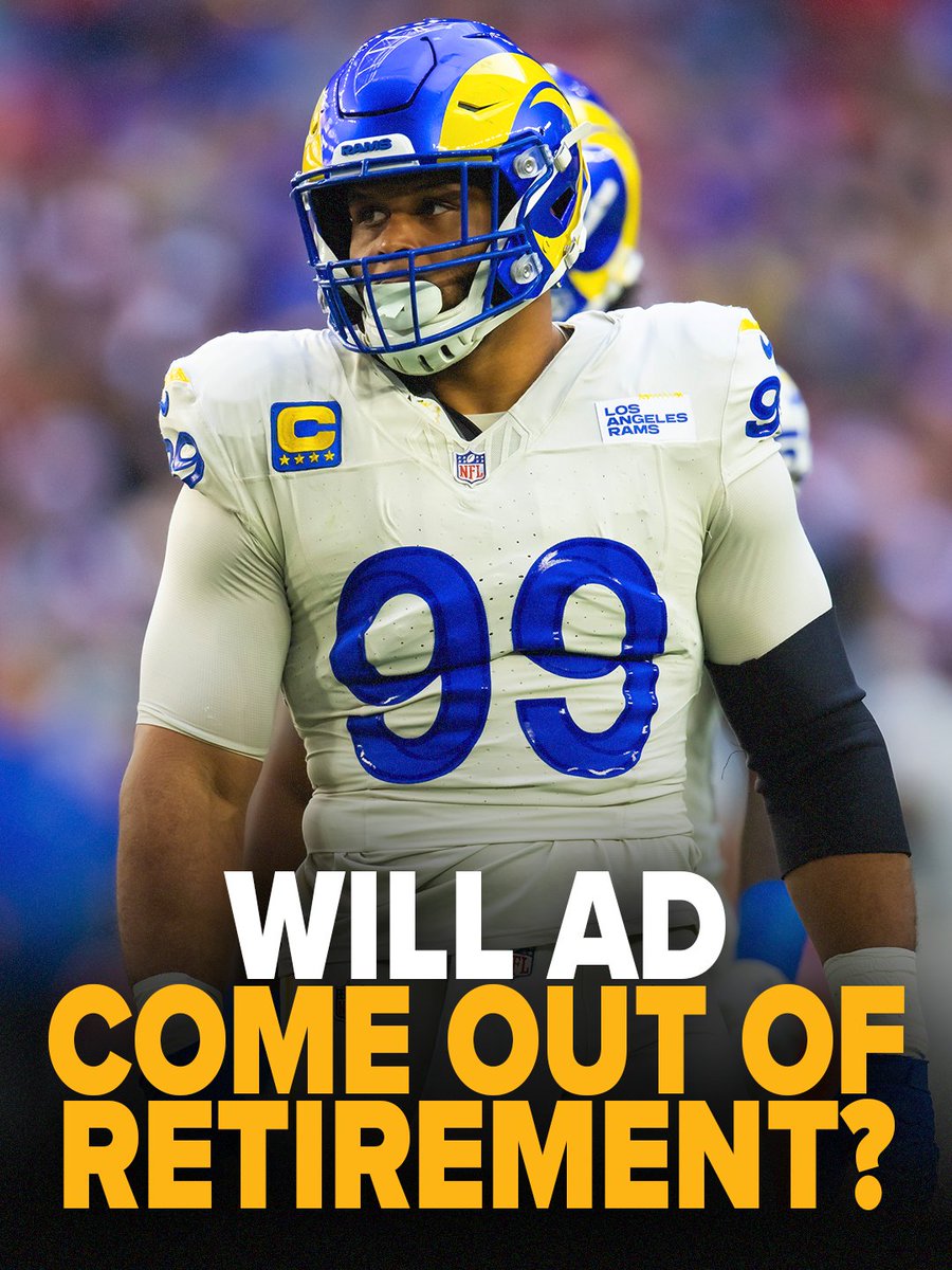 WilliamHillUS's tweet photo. Seeing Aaron Donald and Myles Garrett would be sick 🤩 

#NFL | #RamsHouse https://t.co/55dXm9ZqAr