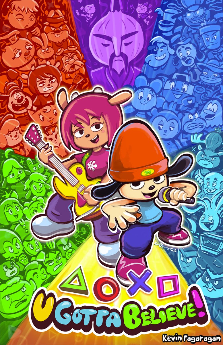 KevinFagaragan's tweet photo. ~U Gotta Believe~ Parappa The Rapper / Um Jammer Lammy https://t.co/LfUGpL60v1