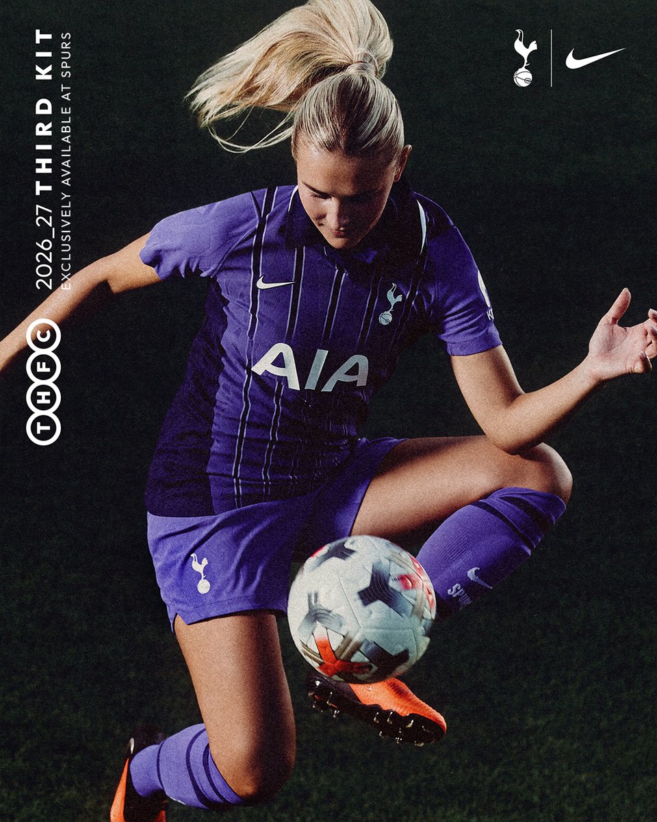 SpursOfficial's tweet photo. Bringing a club classic into the present.

Introducing our 2026/27 Third Kit.