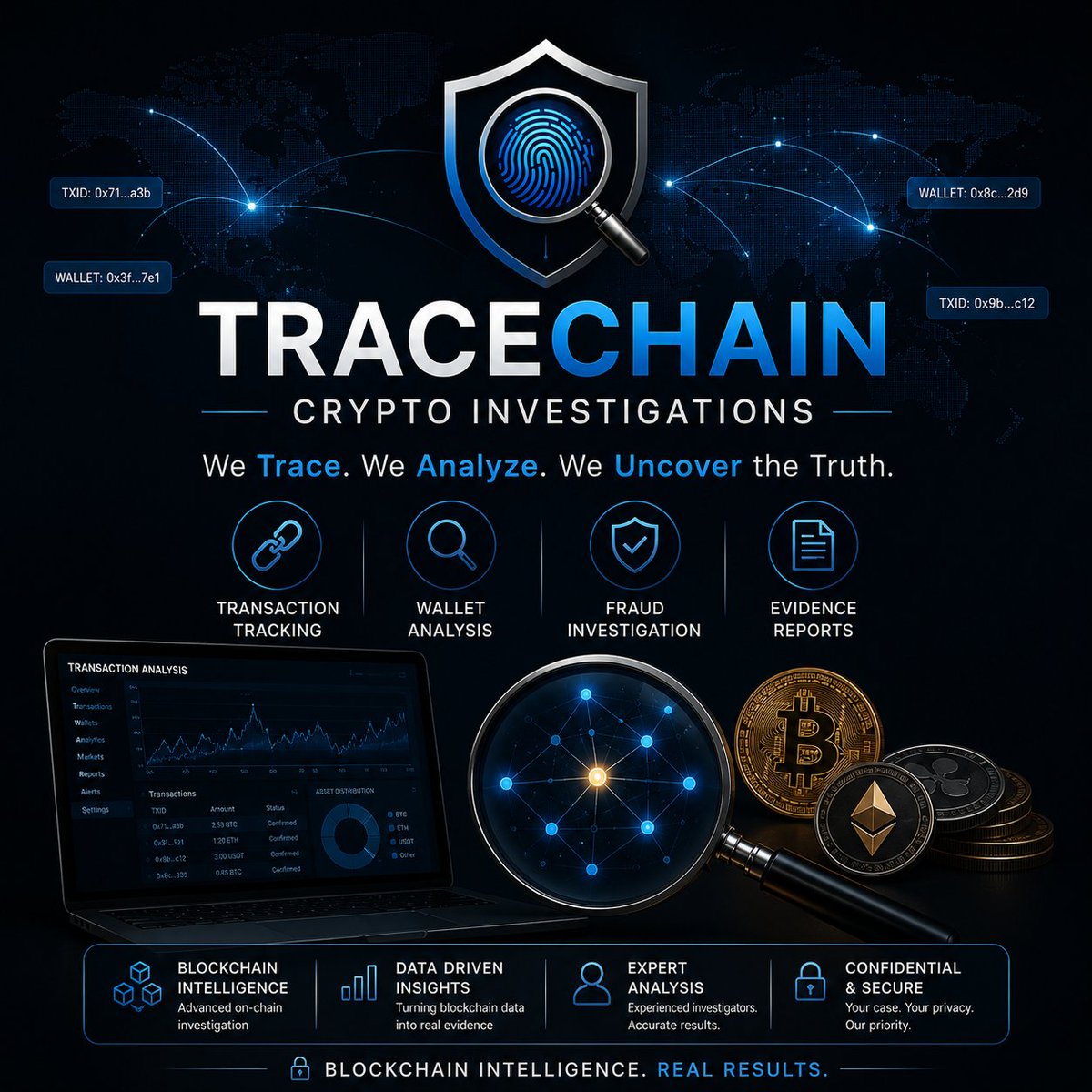 trace_chainHQ's tweet photo. 🚨 Welcome to TraceChain | Crypto Investigation and tracking
🔗 We Follow the Flow of Funds.
Follow @TraceChain 
#CryptoInvestigation https://t.co/oVDZ9wzRsQ