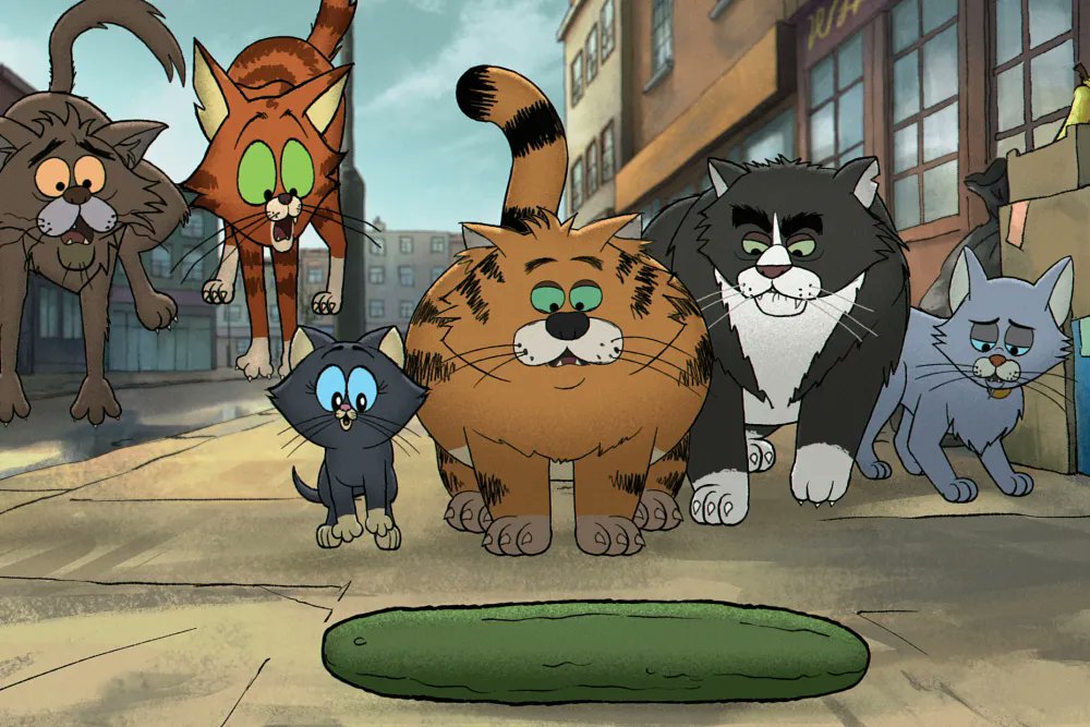 TheCartoonBase's tweet photo. ‘ALLEY CATS’ reached the top 10 on Netflix in 49 different countries today. (@rickygervais)

Ricky Gervais wants to make the show forever. https://t.co/PKGNgizllA