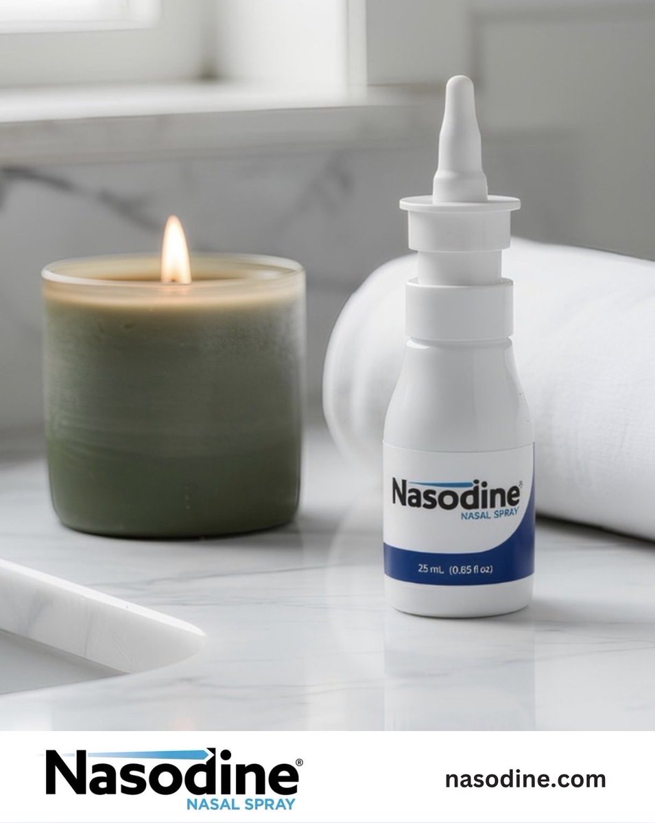 Nasodine's tweet photo. New week 👃💙 Fresh start.

Don’t forget to make nasal hygiene part of your everyday routine.

✨ Simple. Convenient. Everyday nasal hygiene.

Start your week with Nasodine®.

#Nasodine #NasalHygiene #NasalSpray #DailyRoutine #wellnessroutine https://t.co/yRXSJ1bW8h