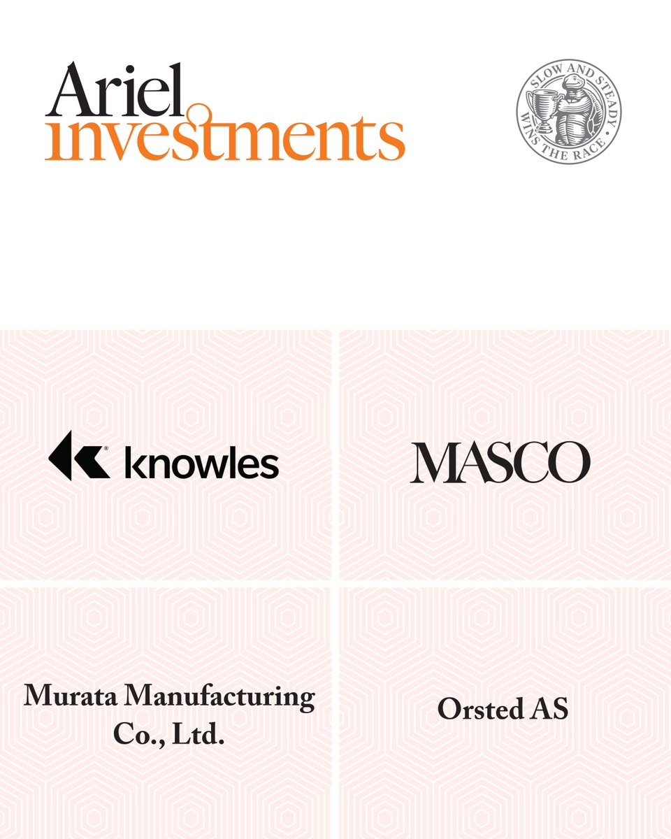 ArielInvests's tweet photo. 2Q26 Company Spotlights

• Knowles Corporation (KN) | A leading provider of audio components and precision electronic devices
• Masco Corporation (MAS) | The world’s largest manufacturer of plumbing fixtures and a leading provider of paint in the United States
• Murata Manufacturing Company | A Japanese electronic components leader
• Orsted AS | The world’s largest offshore wind developer
      
These companies were among our portfolio purchases and sales this quarter. Read our latest Company Spotlights to discover why.

➡️ Knowles | This Is Worth Hearing
https://t.co/Bjjclt4Og4 

➡️ Masco | Painting a Brighter Picture
https://t.co/R8Xo1MS4OU 

➡️ Murata | Fully Charged
https://t.co/Ws3z5aZfOG 

➡️ Orsted | Weathering the Storm
https://t.co/Tp427xb8Q5 

@murata_na @Orsted 
#ShareAriel #ActivePatience #PortfolioInsights #LongTermInvesting #ValueInvesting
